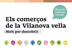 mapa comercial nucli antic