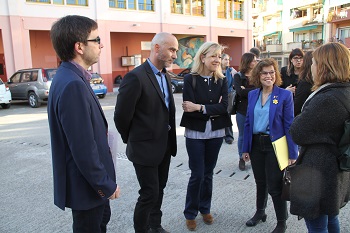 Visita directora SOC