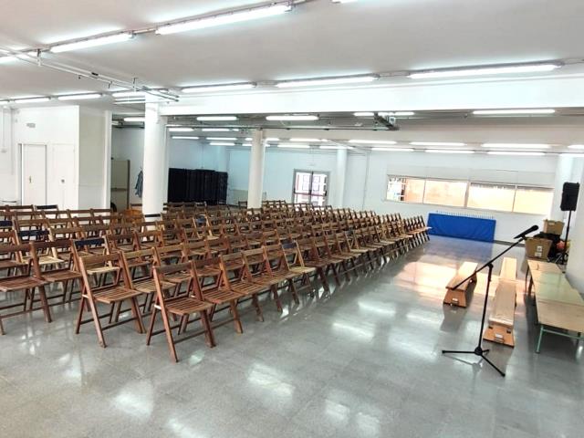 Nova sala polivalent a l'escola Arjau