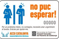 No puc esperar targeta