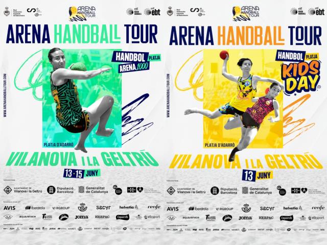 L'Arena Handbol Platja torna a Catalunya